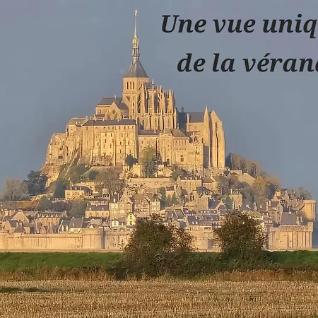 Vue Exceptionnelle Sur Le Mont Saint Michel * Huisnes-sur-Mer