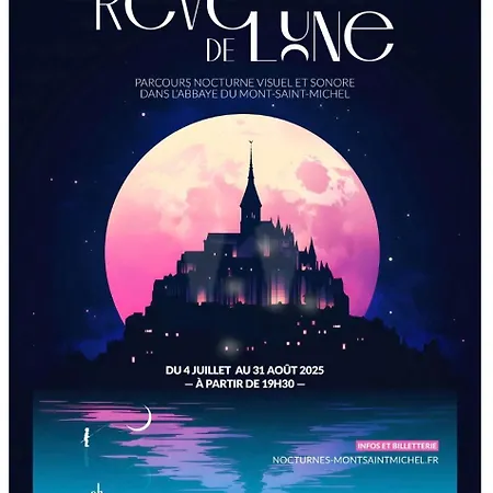 Sejournez Avec Le Mont-saint-michel En Toile De Fond 8 Pers *